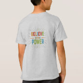 Glauben an den Power T-Shirt (Rückseite)