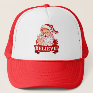 Glauben an den Weihnachtsmann Truckerkappe