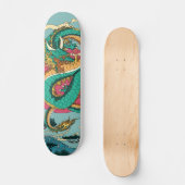 Glauben an Drachen Skateboard (Vorderseite)
