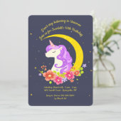 Glauben an Einladung von Unicorns (Stehend Vorderseite)