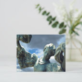 Glauben an Engel Postkarte (Stehend Vorderseite)