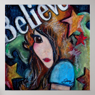 Glauben an Fairies Poster