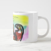 Glauben an Jesus Jumbo-Tasse (Rechts)