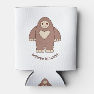 Glauben an Liebe Bigfoot Dosenkühler