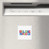 Glauben an Liebe (Farbe) Magnet (In Situ (Geschirrspüler))