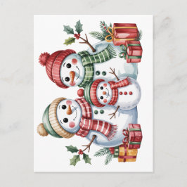 Glauben an Magie Feiertagspostkarte