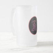 Glauben an magische Celestial Wiccan Art Mattglas Bierglas (Vorderseite Links)