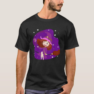 glauben an magisches Mädchen Hexenmeister T-Shirt