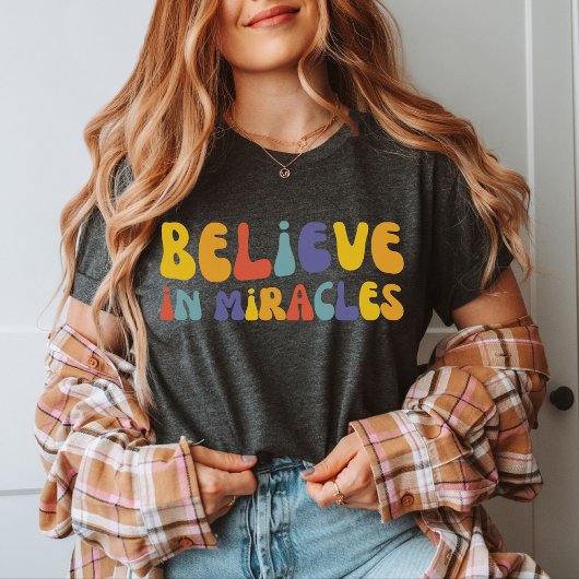 Glauben an Wunder | Niedlich IVF Mama | In vitro T-Shirt