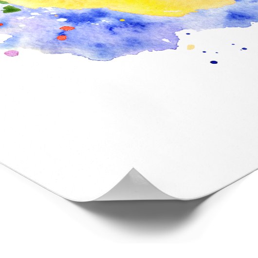 Glauben an Wunder Poster (Ecke)