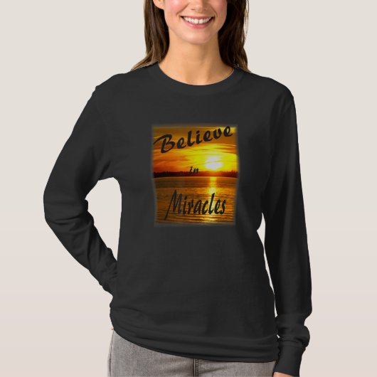 Glauben an Wunder T-Shirt (Vorderseite)