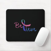glauben, Bewusstseinsbewusstsein, Suizidprävention Mousepad (Mit Mouse)