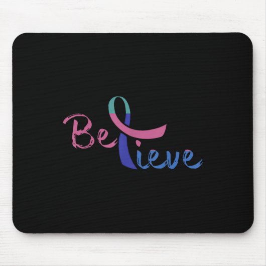 glauben, Bewusstseinsbewusstsein, Suizidprävention Mousepad (Vorne)