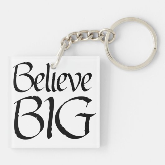 Glauben BIG Schlüsselanhänger (Rückseite)