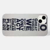 glauben Case-Mate iPhone hülle (Rückseite (Horizontal))
