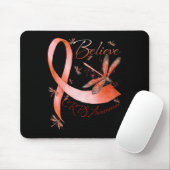 Glauben Crps Bewusstsein Orange Ribbon Dragonfly L Mousepad (Mit Mouse)