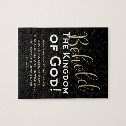 GLAUBEN! Das Königreich der Gottheit Christlich Ji Puzzle (Horizontal)