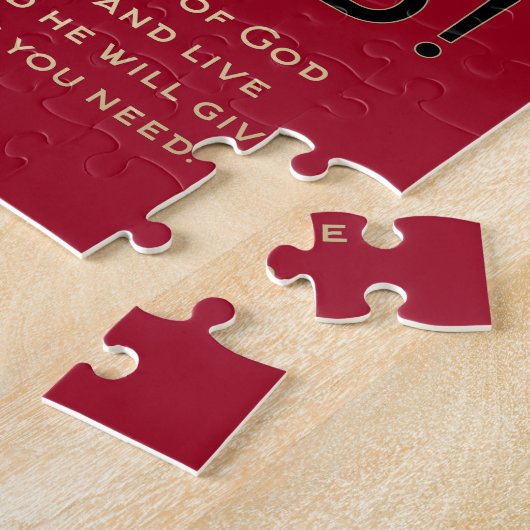 GLAUBEN! Das Königreich der Gottheit Christlich Puzzle (Seite)