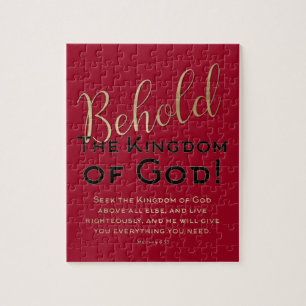 GLAUBEN! Das Königreich der Gottheit Christlich Puzzle