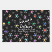 glauben, dass es ein Heilmittel geben wird Geschenkpapier Set (Vorderseite)