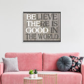 Glauben, dass es gut in der Leinwand der Welt gibt (Insitu (Wohnzimmer))