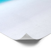 Glauben, dass es gut in der Welt inspirierend Poster (Ecke)