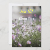 Glauben, dass es gut in der Weltkarte ist Einladung (Rückseite)