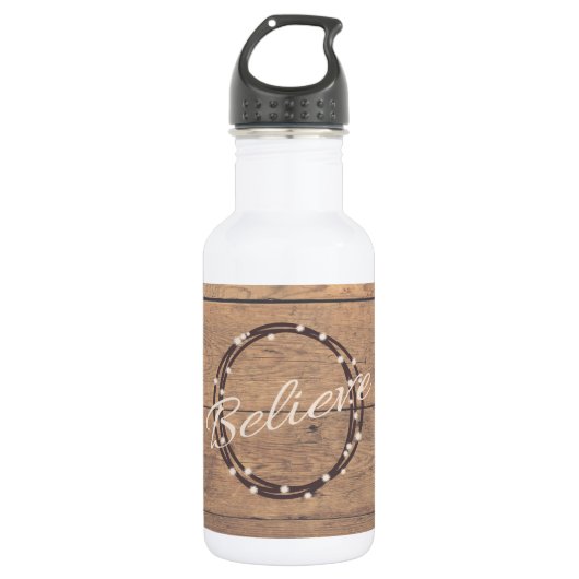 glauben edelstahlflasche (Vorderseite)