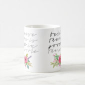 Glauben, es gibt Gutes in der Welt Kaffeetasse (Mittel)