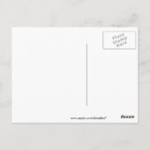 Glauben, es gibt keine Grenzen Postkarte (Rückseite)