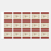 glauben etiketten (Blatt)