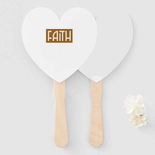 GLAUBEN FÄCHER (Vorne und Hinten)