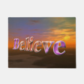 Glauben Fantasy Sun Sky Inspiration Fußmatte (Vorderseite)