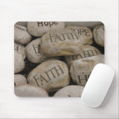 Glauben-Felsen Mousepad (Mit Mouse)