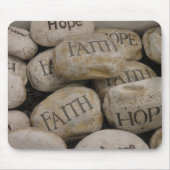 Glauben-Felsen Mousepad (Vorne)