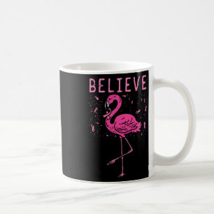 Glauben Flamingo Pink Ribbon Brustkrebs Awarene Kaffeetasse