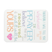 Glauben Gebet christlich Magnet Bibel Vers (Horizontal)