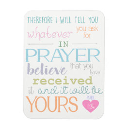 Glauben Gebet christlich Magnet Bibel Vers