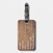 glauben gepäckanhänger (Rückseite vertikal)