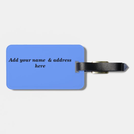 Glauben_ Gepäckanhänger (Rückseite horizontal)