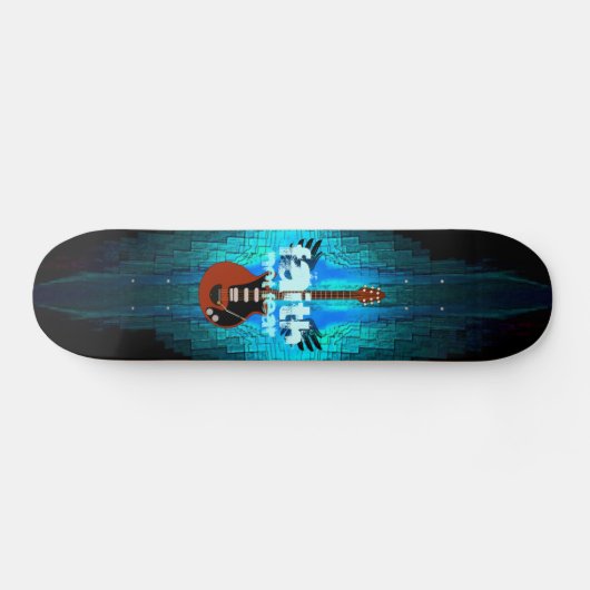 Glauben-Gitarre Skateboard (Horizontal)