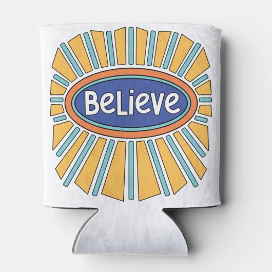 Glauben - Glauben haben Dosenkühler (Rückseite)