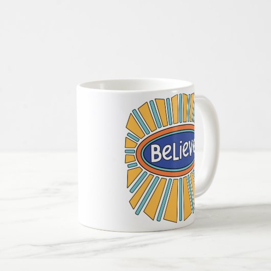 Glauben - Glauben haben Kaffeetasse (VorderseiteRechts)