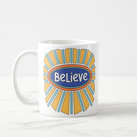 Glauben - Glauben haben Kaffeetasse (Links)