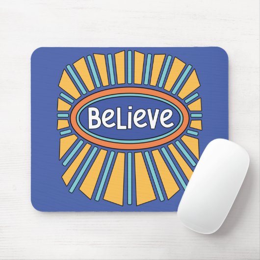 Glauben - Glauben haben Mousepad (Mit Mouse)
