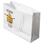 Glauben große geschenktüte (Vorderseite Schrägansicht)