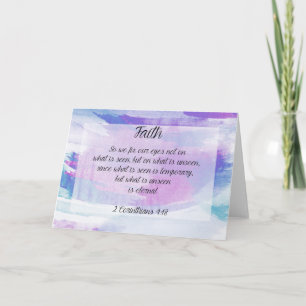 Glauben-Gruß-Karten-Ermutigungs-Bibel religiös Karte