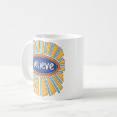 Glauben - Habe Glauben Kaffeetasse (Vorderseite Links)