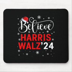 Glauben Harris Wheimer 24 Weihnachtsmannmützen Wei Mousepad