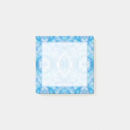 Glauben Hellblau Abstrakte Aquarellkunst Post-it Klebezettel